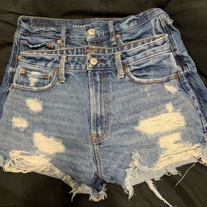Abercrombie/ American Eagle denim shorts